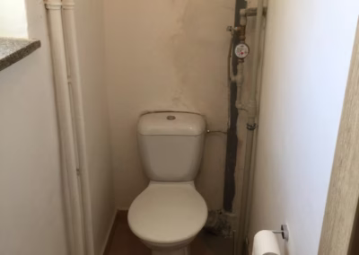 Rekonstrukce záchodu před